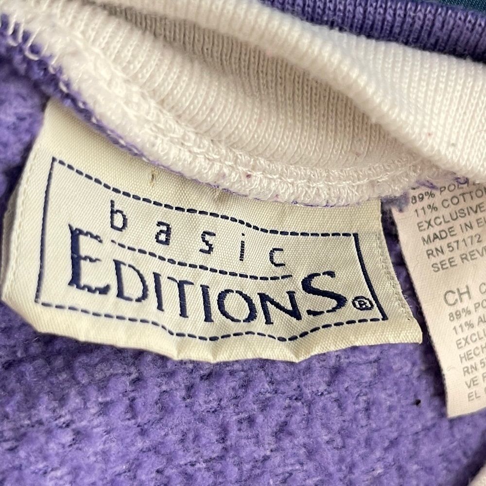 Vintage Basic Editions Pullover Shirt - image 2